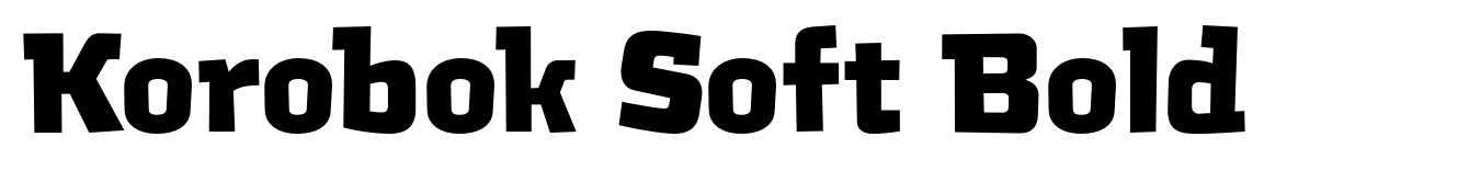 Korobok Soft Bold